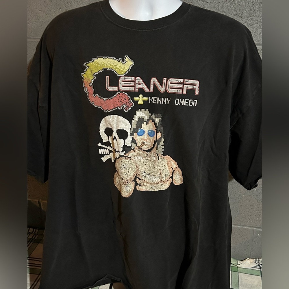 AEW Kenny Omega The Cleaner Wrestling Shirt Size 4XL WWE
